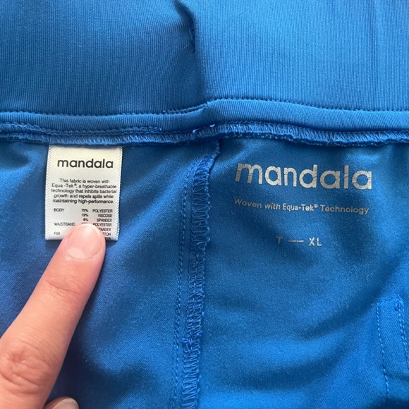 High Waisted XL Tall Mandala Joggers (5) - Picture 3 of 3